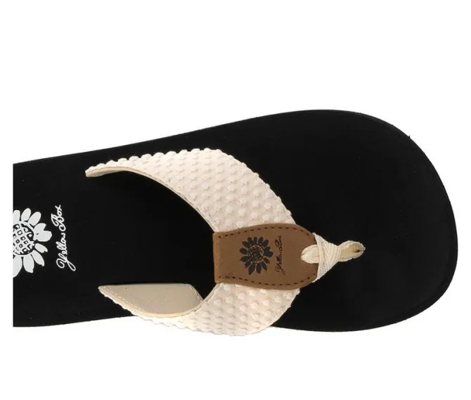 Women's Yellow Box Falava Flip-Flops