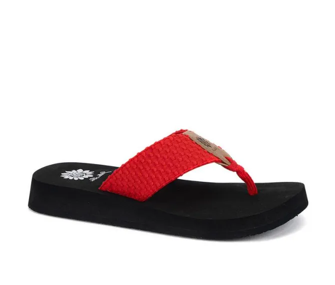 Women's Yellow Box Falava Flip-Flops