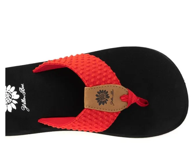 Women's Yellow Box Falava Flip-Flops