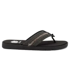 Women's Yellow Box Fania Flip-Flops