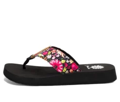 Women's Yellow Box Fanya Flip-Flops