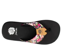 Women's Yellow Box Fanya Flip-Flops