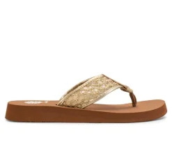 Women's Yellow Box Farisa Flip-Flops