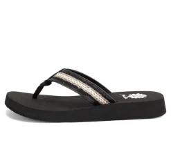 Women's Yellow Box Farnel Flip-Flops