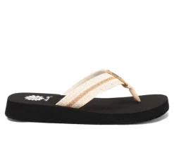 Women's Yellow Box Farnel Flip-Flops