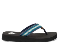 Women's Yellow Box Farnel Flip-Flops