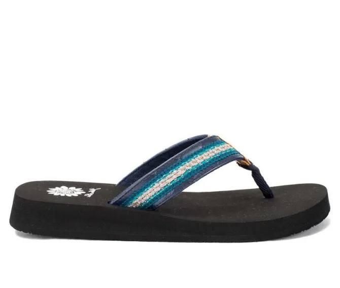 Women's Yellow Box Farnel Flip-Flops