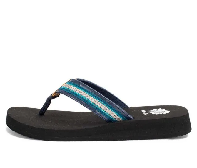 Women's Yellow Box Farnel Flip-Flops