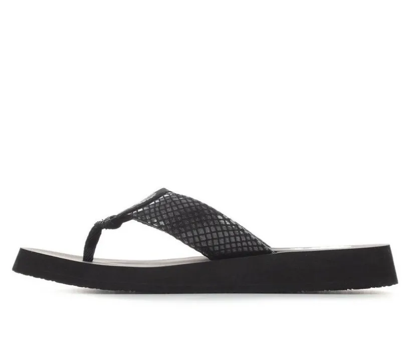 Women's Yellow Box Faya Flip-Flops