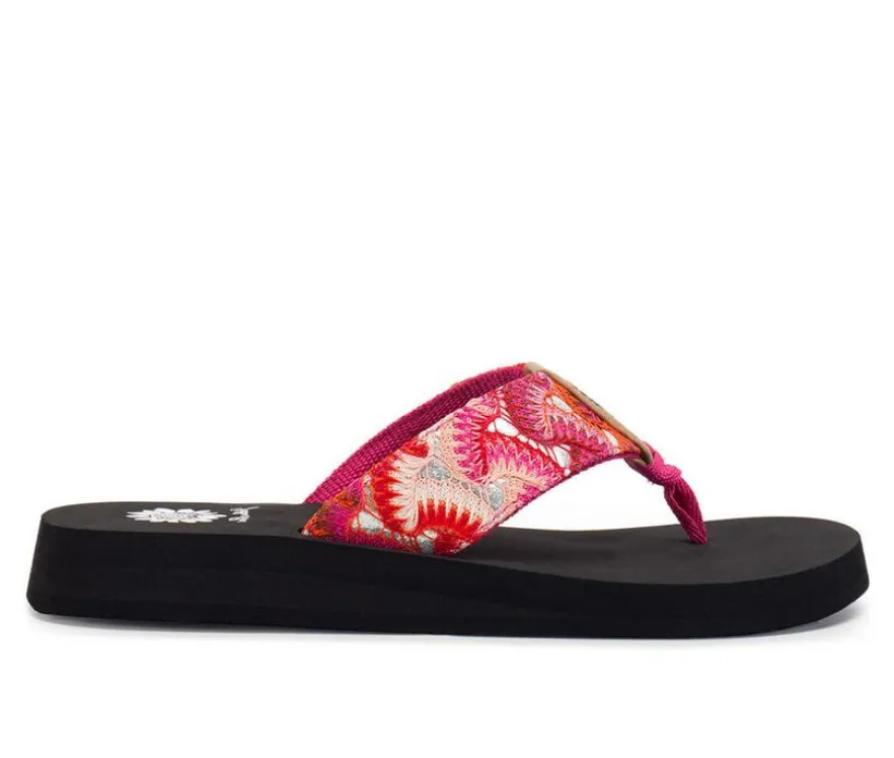 Women's Yellow Box Fedonia Flip Flops