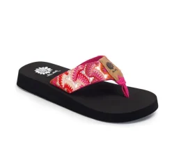 Women's Yellow Box Fedonia Flip Flops