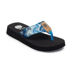 Women's Yellow Box Fedonia Flip Flops