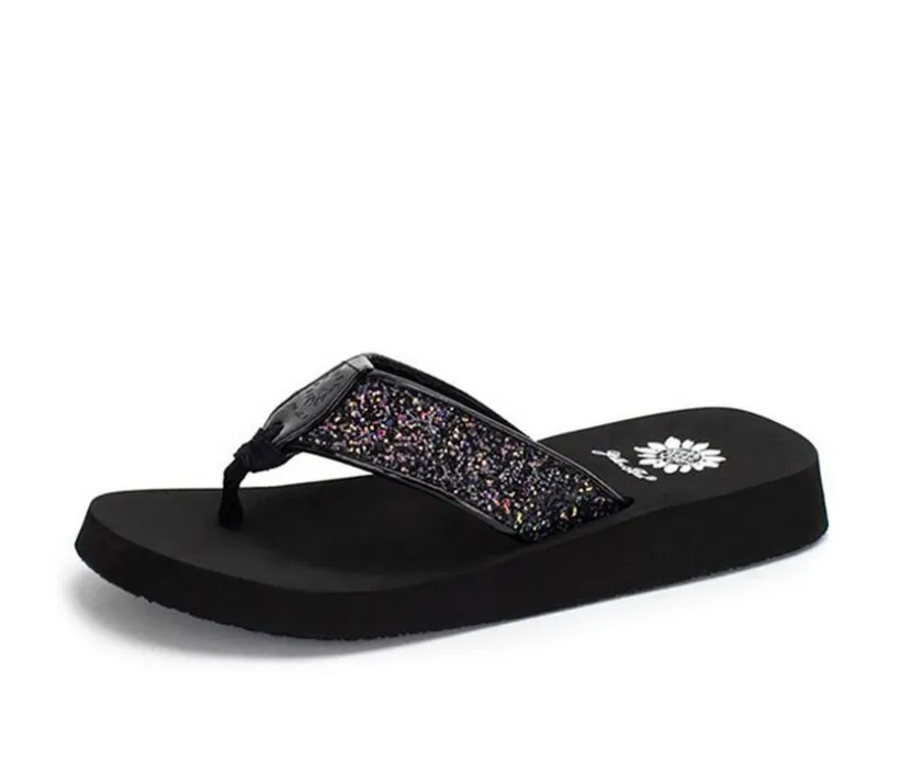 Women's Yellow Box Feliks Flip-Flops