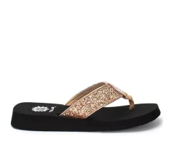 Women's Yellow Box Feliks Flip-Flops
