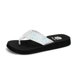 Women's Yellow Box Feliks Flip-Flops