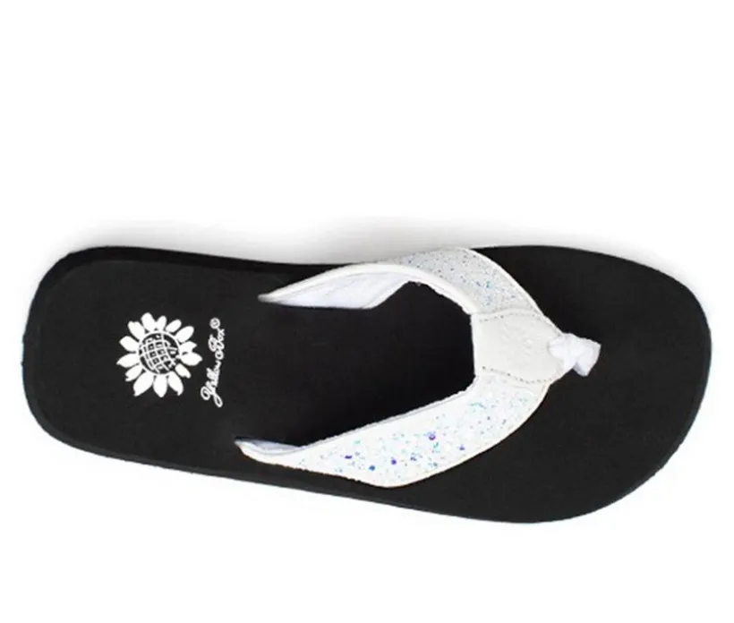 Women's Yellow Box Feliks Flip-Flops