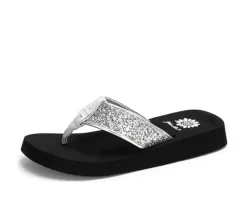 Women's Yellow Box Feliks Flip-Flops