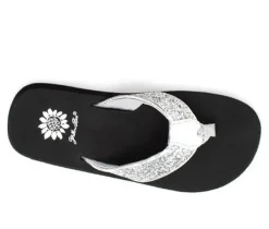 Women's Yellow Box Feliks Flip-Flops