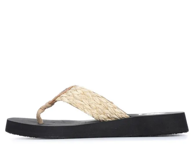 Women's Yellow Box Felipa Flip-Flops