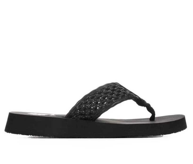 Women's Yellow Box Felisa Flip-Flops