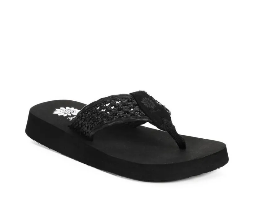 Women's Yellow Box Felisa Flip-Flops