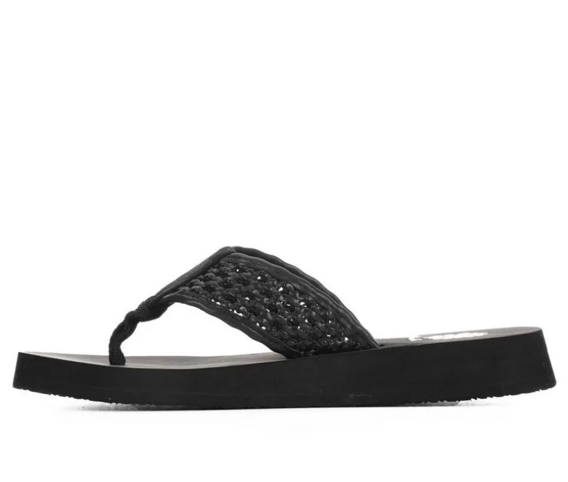 Women's Yellow Box Felisa Flip-Flops