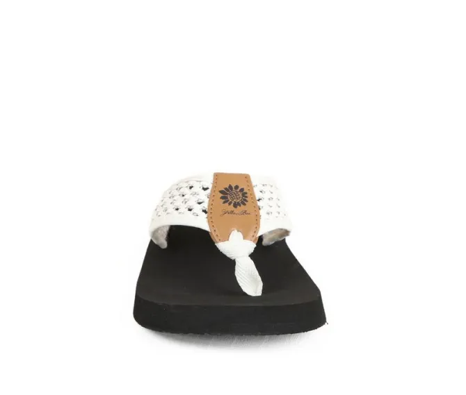 Women's Yellow Box Felisa Flip-Flops