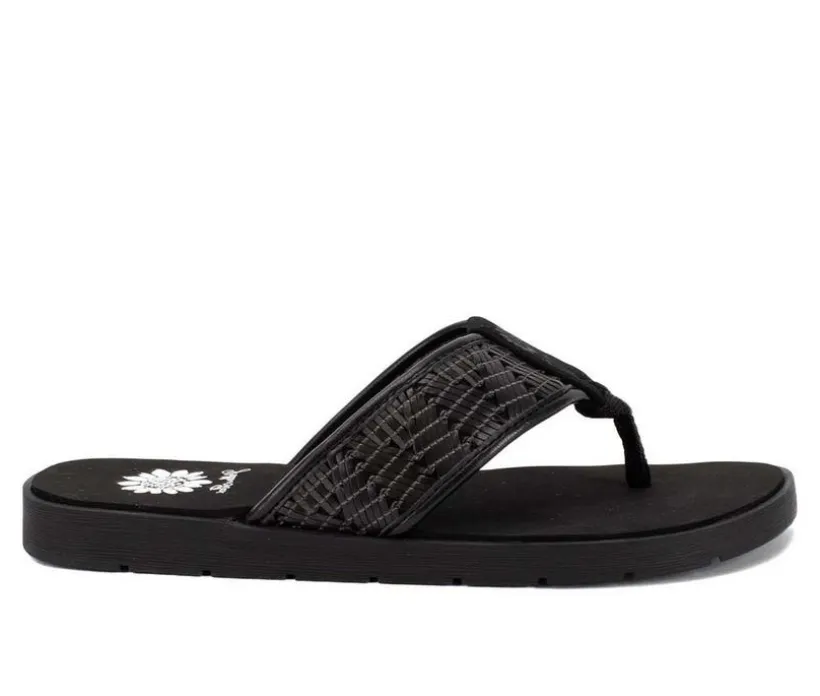 Women's Yellow Box Fellow Flip-Flops