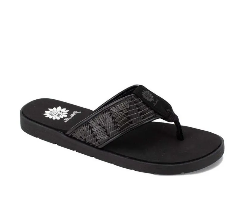 Women's Yellow Box Fellow Flip-Flops