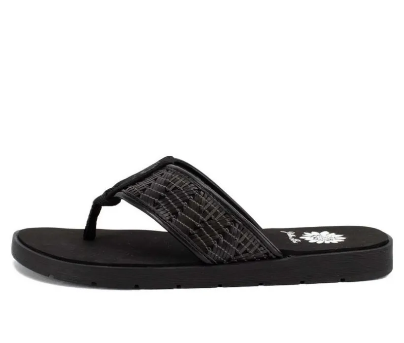 Women's Yellow Box Fellow Flip-Flops