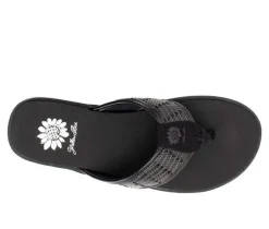 Women's Yellow Box Fellow Flip-Flops