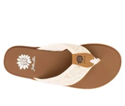 Women's Yellow Box Fellow Flip-Flops