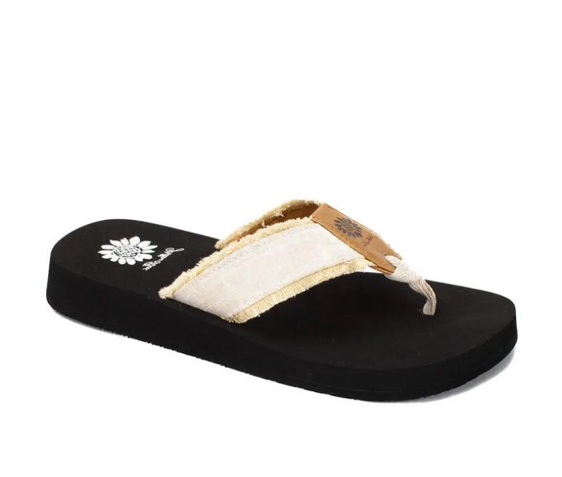 Women's Yellow Box Femina Flip-Flops