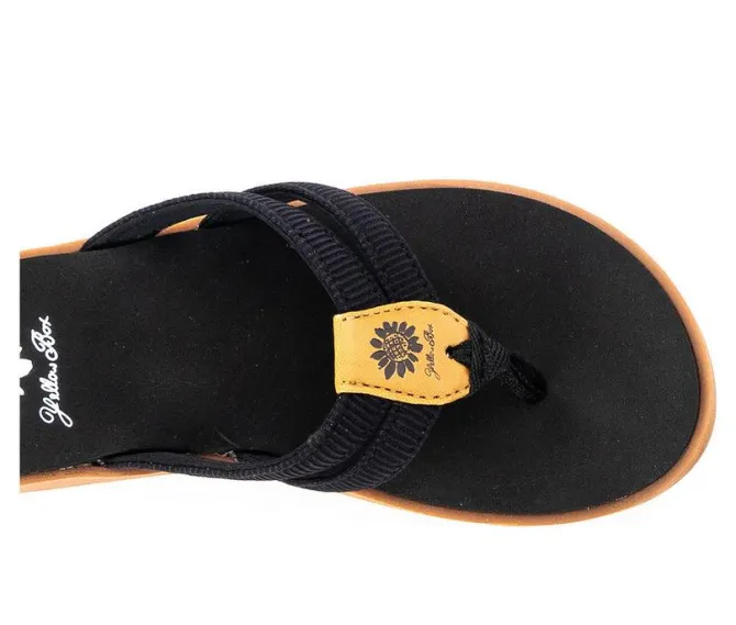 Women's Yellow Box Femmie Flip-Flops