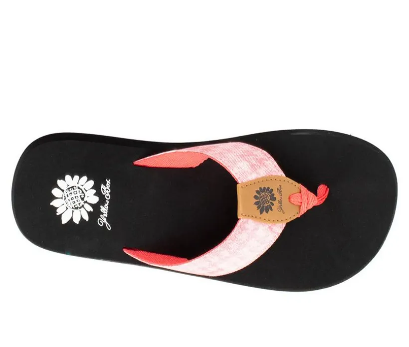 Women's Yellow Box Ferna Flip-Flops