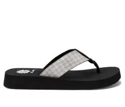Women's Yellow Box Ferna Flip-Flops