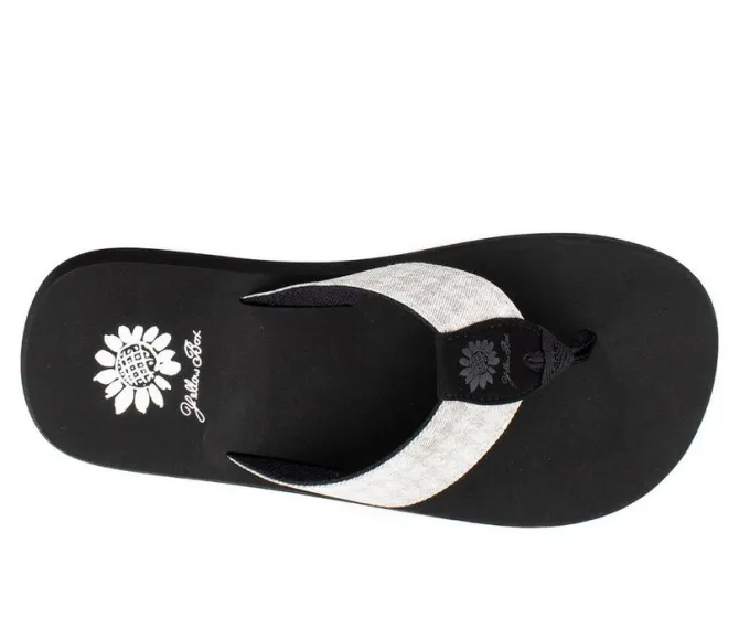 Women's Yellow Box Ferna Flip-Flops