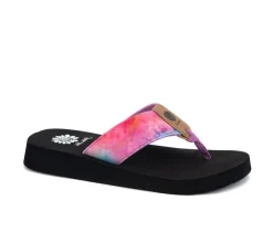 Women's Yellow Box Ferrie Flip-Flops