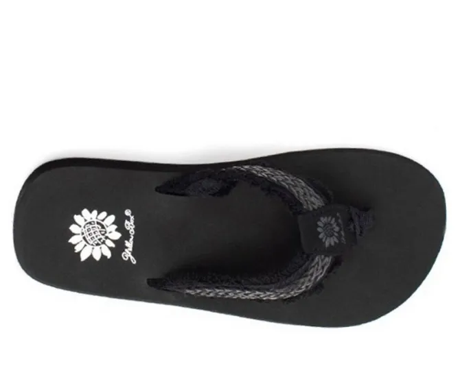 Women's Yellow Box Fianni Flip-Flops