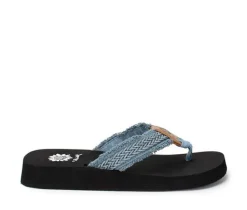 Women's Yellow Box Fianni Flip-Flops