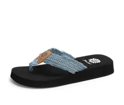 Women's Yellow Box Fianni Flip-Flops