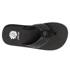 Women's Yellow Box Ficus Flip-Flops