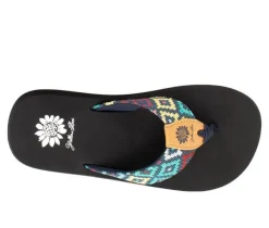 Women's Yellow Box Filana Flip-Flops