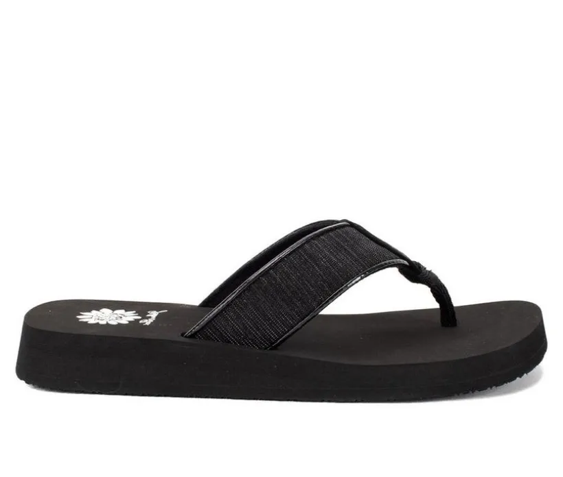 Women's Yellow Box FildrIn Flip-Flops