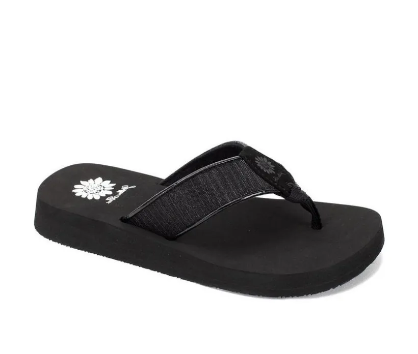 Women's Yellow Box FildrIn Flip-Flops