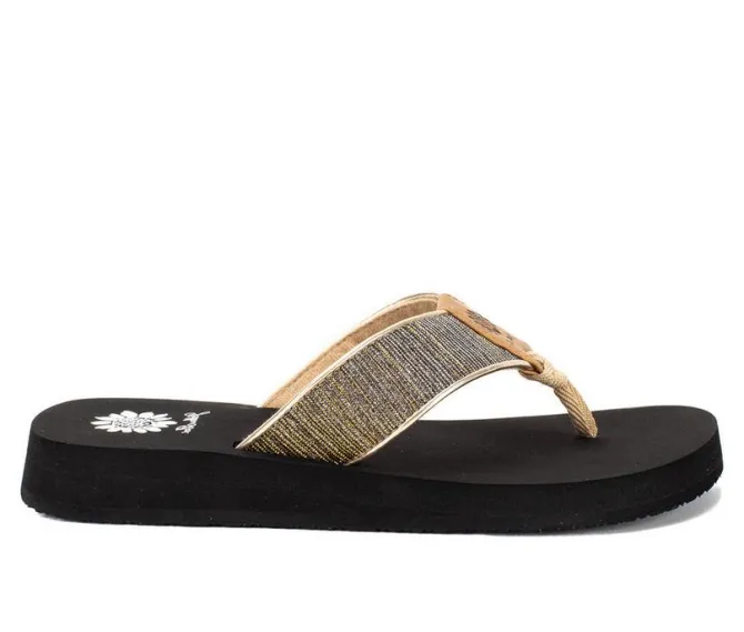 Women's Yellow Box FildrIn Flip-Flops