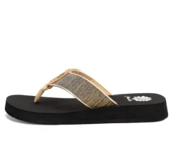 Women's Yellow Box FildrIn Flip-Flops