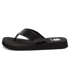Women's Yellow Box Fina Flip-Flops
