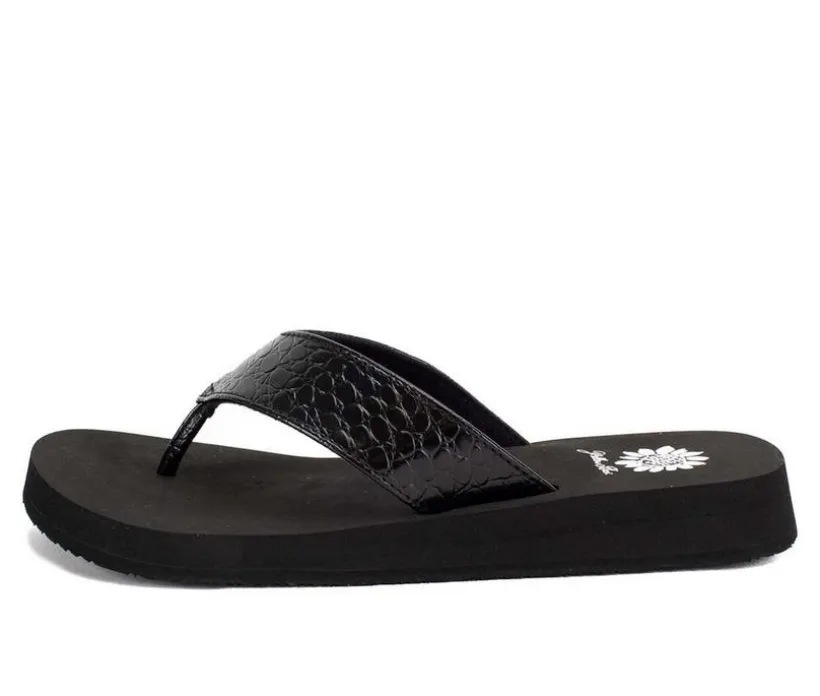 Women's Yellow Box Fina Flip-Flops