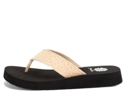 Women's Yellow Box Fina Flip-Flops
